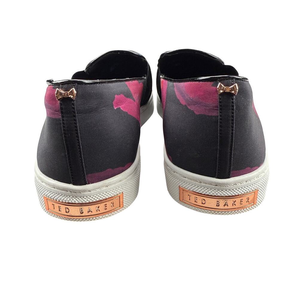 TED BAKER Women's Thfia Floral Pointy Toe Slip-on Sneaker Sz 6 - Picture 10 of 16